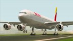 El Airbus A340-642 Iberia Airlines