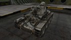 La piel para el tanque alemán Panzer 38 (t)