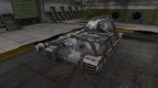 La piel para el alemán, el tanque VK 45.02 (P) Ausf. B