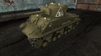 La piel para el M4A3E8 Sherman
