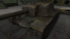 Emery cloth for American tank T110E4