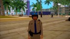 Michael De Santa - San Andreas Highway Patrol Uniforme (GTA 5)