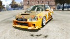 Subaru Impreza WRX STi GDB Team Orange