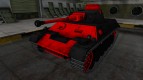 Negro y rojo de la zona de ruptura del Panzer III/IV