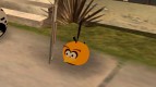 Pájaro naranja de Angry Birds