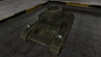 Emery cloth for American tank T2 Light Tank