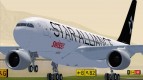 Las líneas de aire internacionales suizas A330-200 Airbus (librea de Star Alliance)