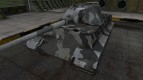 La piel para el tanque alemán Panzer VIB Tiger II