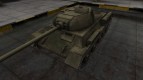 La piel para el chino, el tanque T-34-1