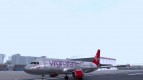El Airbus A320-211 Virgin Atlantic