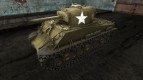 La piel para el M4A3E8 Sherman