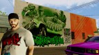 Grove Street 4 Life Wall