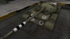 Зоны пробития контурные для Т-62А