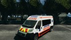 Una Ambulancia De Jussieu Secours Fiat 2012