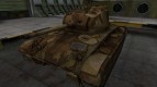 Emery cloth for American tank M24 Chaffee
