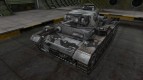 La piel para el tanque alemán Panzer III