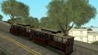 Tram, painted in the colors of the flag v.3 by Vexillum