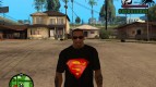 Camiseta con el logo de Super Man