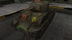 Контурные зоны пробития M4A2E4 Sherman