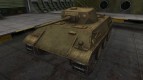 El desierto de skin para el tanque VK 28.01