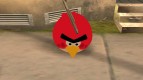 El pájaro rojo de Angry Birds