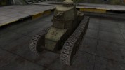 La piel para el chino, el tanque Renault NC-31
