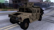 Hummer HMMWV w/montado en la pared de Cal.50