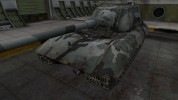 La piel para el alemán, el tanque JagdPz E-100