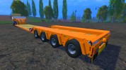 FSMT Heavy transport low loader trailer