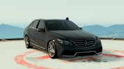 El Mercedes E63 Unmarked (with blue siren) FINAL