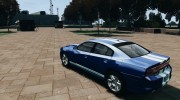 Dodge Charger Unmarked Police 2012 для GTA 4 миниатюра 3