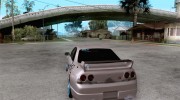 Nissan Skyline R33 Drift для GTA San Andreas миниатюра 3