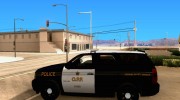 Chevrolet Tahoe Ontario Highway Police para GTA San Andreas miniatura 2