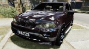 BMW X5 4.8IS BAKU for GTA 4 miniature 1