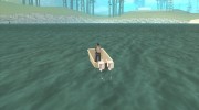 Bathtub Dinghy для GTA San Andreas миниатюра 3
