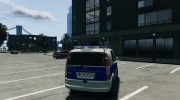 German Police Mercedes Benz Vito [ELS] para GTA 4 miniatura 4