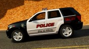 Jeep Grand Cherokee SRT8 2008 Police [ELS] for GTA 4 miniature 2