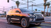 Lexus LX570 2014 1.0 для GTA 5 миниатюра 13