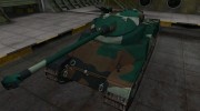 Французкий синеватый скин для AMX 50 100 для World Of Tanks миниатюра 1