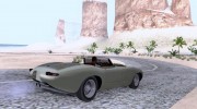 2012 Eagle Speedster para GTA San Andreas miniatura 4
