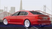 BMW 750Li 2012 para GTA San Andreas miniatura 4