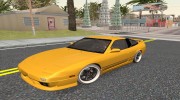 Nissan 180SX Type X para GTA San Andreas miniatura 1