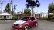 Dacia Logan Rally Dirt для GTA San Andreas миниатюра 1