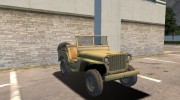 Jeep Willys for Mafia: The City of Lost Heaven miniature 2
