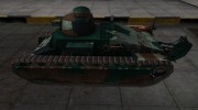 Французкий синеватый скин для D1 para World Of Tanks miniatura 2