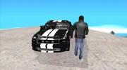 Shelby GT500 Death Race para GTA San Andreas miniatura 4