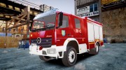 Mercedes-Benz Atego 1530 Firetruck para GTA 4 miniatura 1