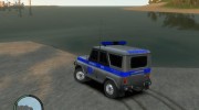 УАЗ-315195 «Hunter-Полиция» para GTA 4 miniatura 3
