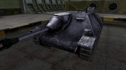 Темный скин для Hetzer для World Of Tanks миниатюра 1