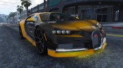 2017 Bugatti Chiron (Retextured) 3.0 для GTA 5 миниатюра 7